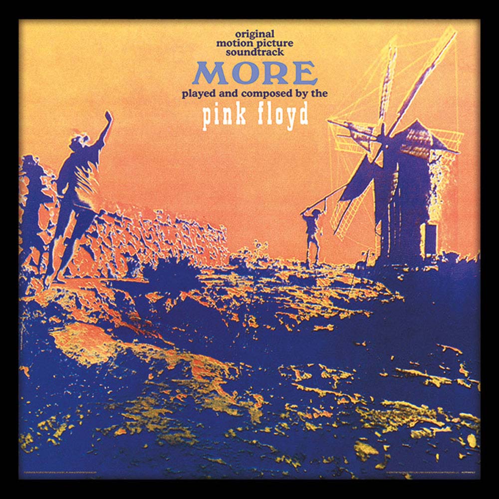 PINK FLOYD ピンクフロイド (結成 60周年 ) - More / Soundtrack / インテリア額 - PGS